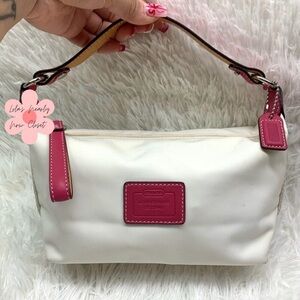 y2k COACH Nylon Mini Purse / Wristlet